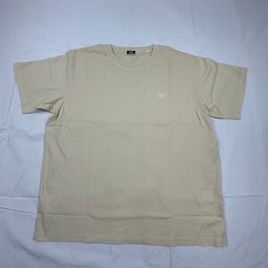 Kith Ss Lax Tee Durum Beige Cream Mens XXL KHM030943-957 New